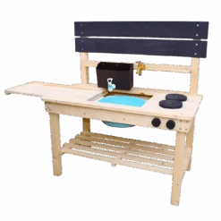 Double Mud Kitchen - With Working Tap