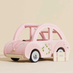 Le Toy Van Sophie's Dolls House Toy Car -Le Toy Van Cheap Store ME041 wooden toy sophie pink car vehicle dolls house dollhouse eco gift girl boy plastic free NEW 3
