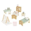 Le Toy Van Wooden Dolls House Child's Bedroom Furniture
