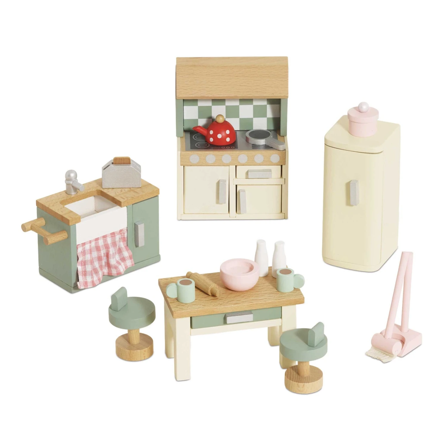 Le Toy Van Wooden Dolls House Kitchen Furniture 3 Le Toy Van Wooden Dolls House Kitchen Furniture