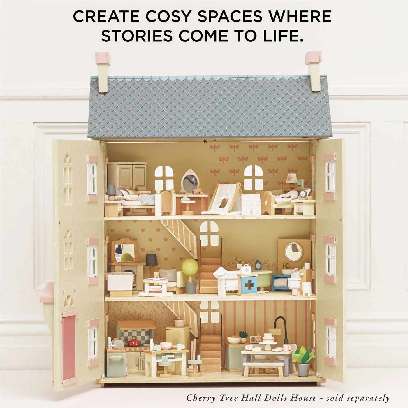 Le Toy Van Wooden Dolls House Kitchen Furniture 7 Le Toy Van Wooden Dolls House Kitchen Furniture - Image 5