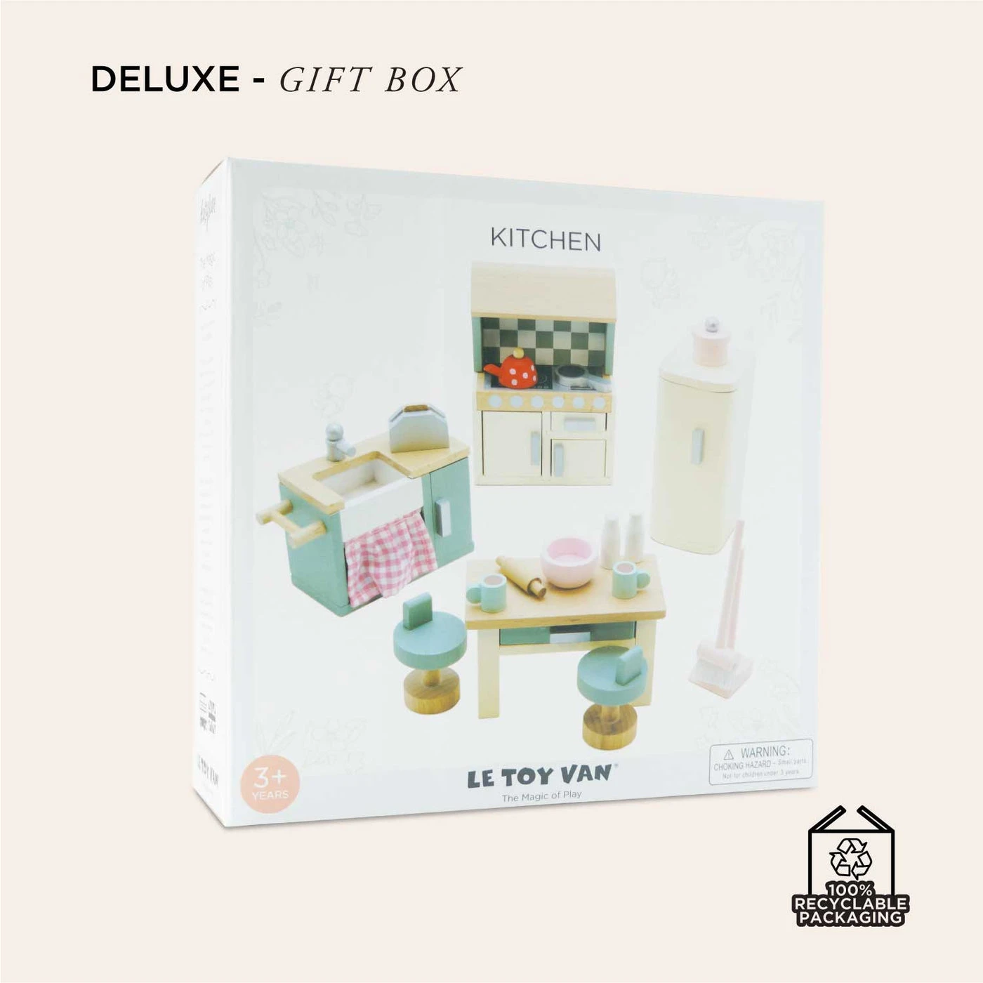 Le Toy Van Wooden Dolls House Kitchen Furniture 8 Le Toy Van Wooden Dolls House Kitchen Furniture - Image 6