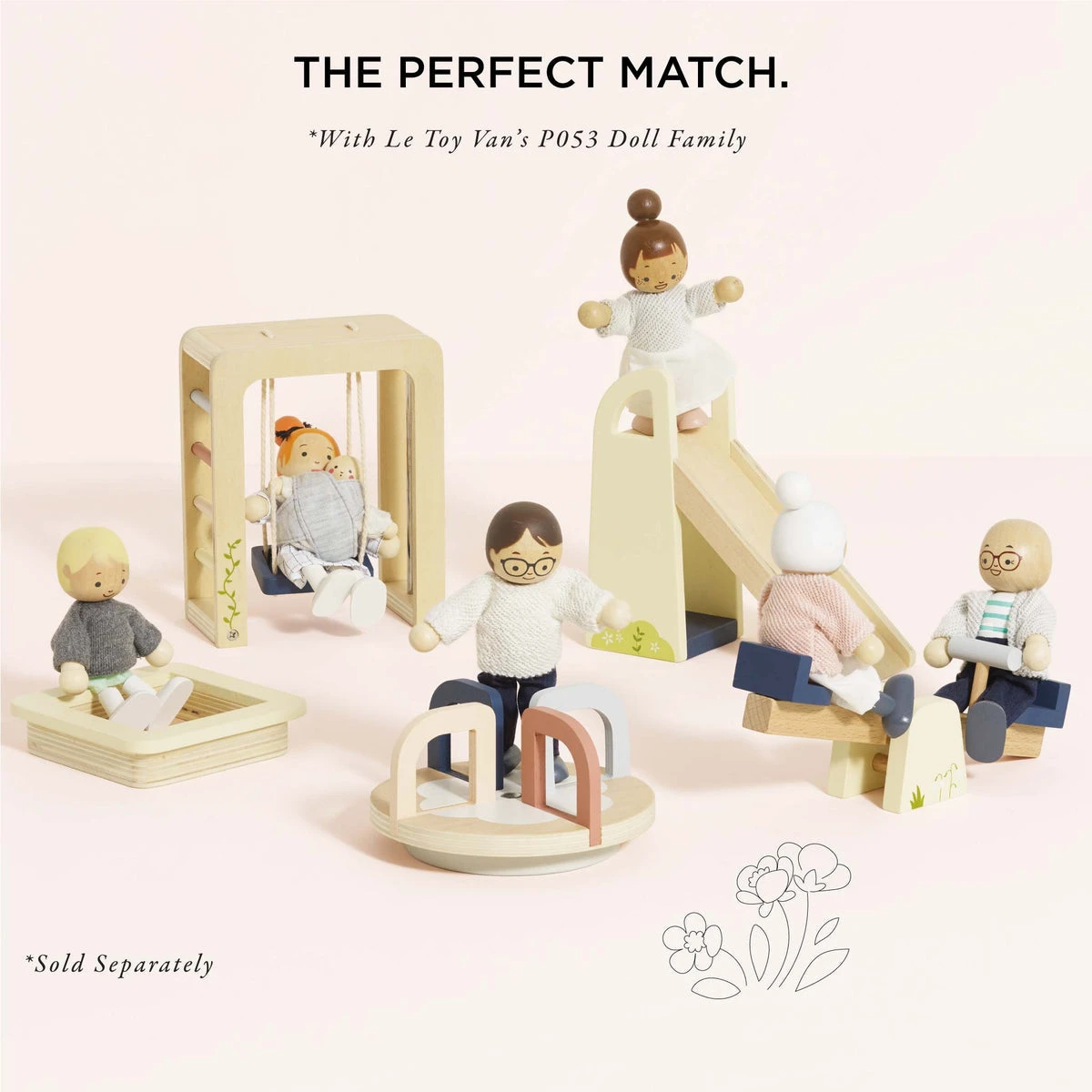 Le Toy Van Dolls House Outdoor Play Furniture 7 Le Toy Van Dolls House Outdoor Play Furniture - Image 5