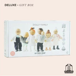 Le Toy Van Dolls House Family -Le Toy Van Cheap Store P053 wooden doll mini figure family dolls house play set 6