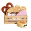 Le Toy Van Bakery & Patisserie Wooden Market Crate 2 Le Toy Van Bakery & Patisserie Wooden Market Crate -Le Toy Van Cheap Store TV187 bakers basket crate wooden playfood toy pastries pain chocolat bread croissant buns eco market food kids gift 0