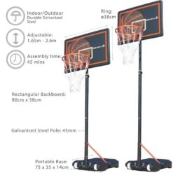 Le Toy Van Cheap Store -Le Toy Van Cheap Store bee ball basketball hoops stands bee ball pro impact basketball hoop stand 29673698000973 151344