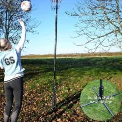 Freestanding Adjustable Netball Post By Bee-Ball -Le Toy Van Cheap Store bee ball netball posts bee ball freestanding netball post 29673716482125 926408