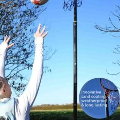 Freestanding Round-Based Netball Post By Bee-Ball -Le Toy Van Cheap Store bee ball netball posts bee ball freestanding round base netball post 29673703473229 630889