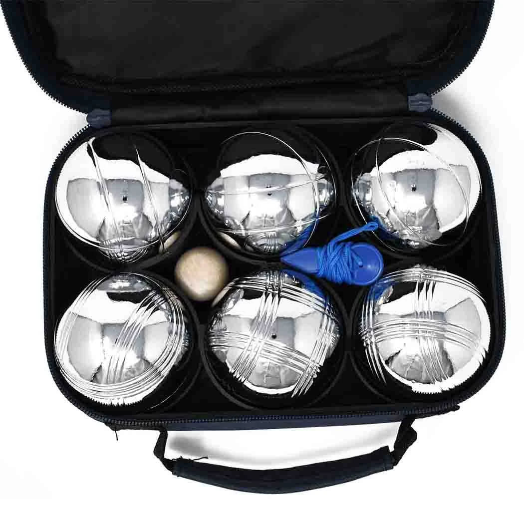 French Boules - Set Of 6 - Luxury Canvas Bag 4 French Boules - Set Of 6 - Luxury Canvas Bag - Image 2