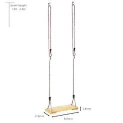 Pine Wood Swing Seat - Comfy, Secure & Durable -Le Toy Van Cheap Store big game hunters child swing seats pine wood swing seat 29673325002829 291122 0b18fcfe 5349 4b16 a3e2 cccd7ad20b28