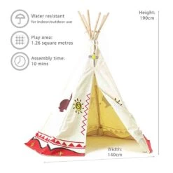 Animal Print Teepee Play Tent -Le Toy Van Cheap Store big game hunters children teepees wigwam teepee 29673202974797 329570