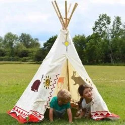 Animal Print Teepee Play Tent -Le Toy Van Cheap Store big game hunters children teepees wigwam teepee 29673203105869 950390