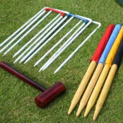 Longworth Croquet Set - 4 Player - Ideal For Beginners -Le Toy Van Cheap Store big game hunters croquet sets longworth croquet set 29673532031053 136205