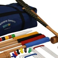 Longworth Croquet Set - 6 Player Set -Le Toy Van Cheap Store big game hunters croquet sets longworth croquet set 6 player 29673492906061 364190