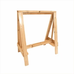 Wooden Messy Play Easel For Indoor & Outdoor Play