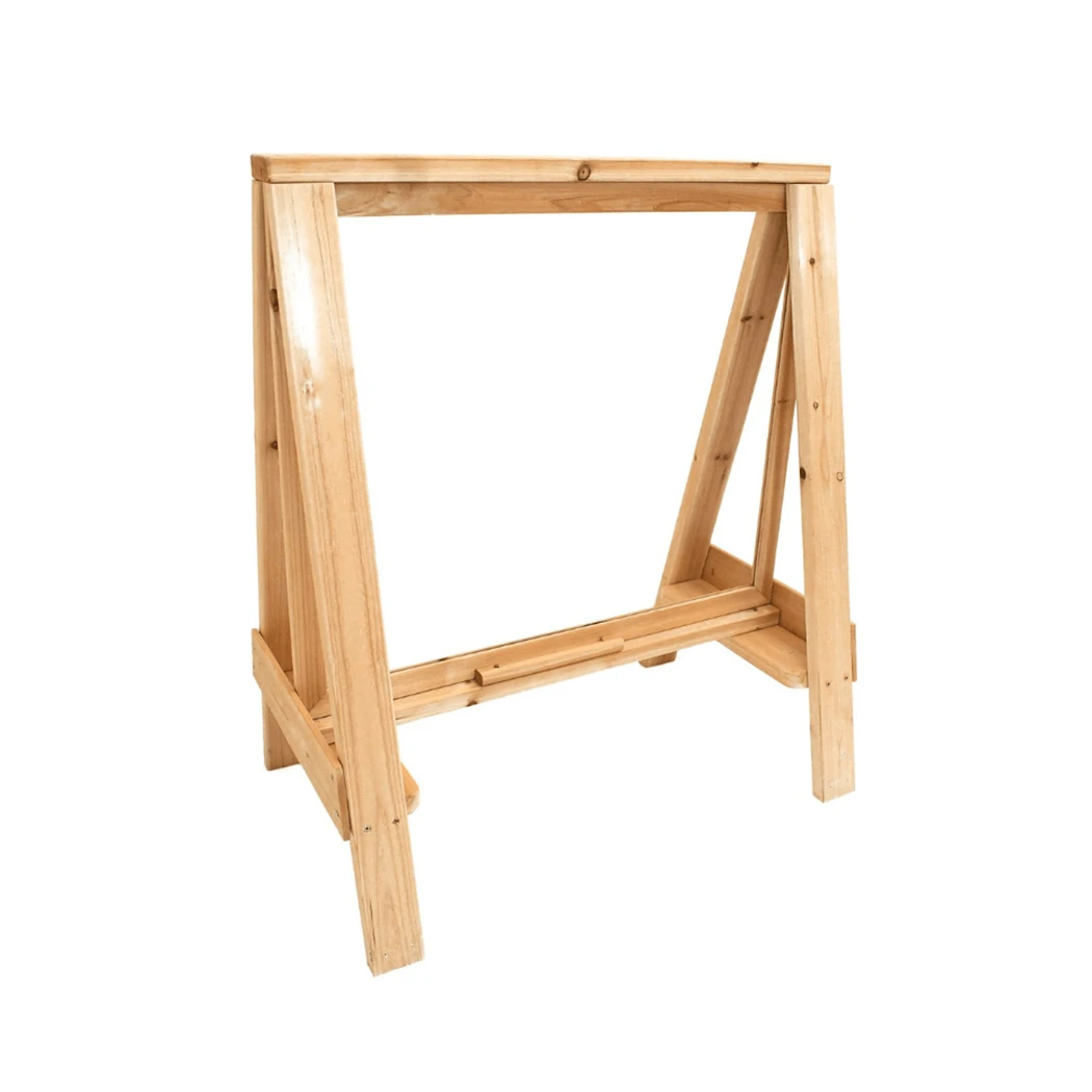 Wooden Messy Play Easel For Indoor & Outdoor Play 3 Wooden Messy Play Easel For Indoor & Outdoor Play