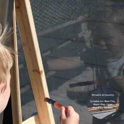 Wooden Messy Play Easel For Indoor & Outdoor Play 11 Wooden Messy Play Easel For Indoor & Outdoor Play -Le Toy Van Cheap Store big game hunters easels outdoor children s messy play easel 29673356427341 669013