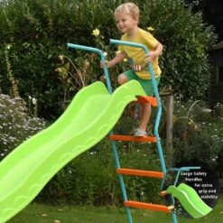 Children's Slide - Wavy - 1.85m - Freestanding - Green 13 Children's Slide - Wavy - 1.85m - Freestanding - Green -Le Toy Van Cheap Store big game hunters freestand slides 1 85m green freestanding children s wavy slide 29673768779853 344714