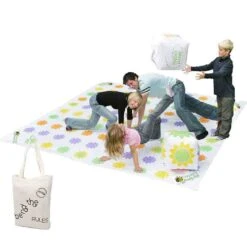 Get Knotted - Giant Twister Game With Giant Inflatable Dice -Le Toy Van Cheap Store big game hunters get knotted game get knotted garden game 29673599860813 540669