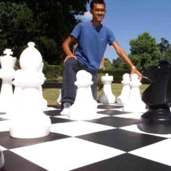 Giant Chess + Giant Draughts + Mat Package (3m X 3m) 9 Giant Chess + Giant Draughts + Mat Package (3m X 3m) -Le Toy Van Cheap Store big game hunters giant chess draughts sets giant chess giant draughts and mat package 29673546645581 702355 f070c5b2 982f 4200 9755 62b519db106c