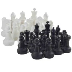 Giant Chess Pieces For Lawn Games - Weatherproof - 2 BOXES