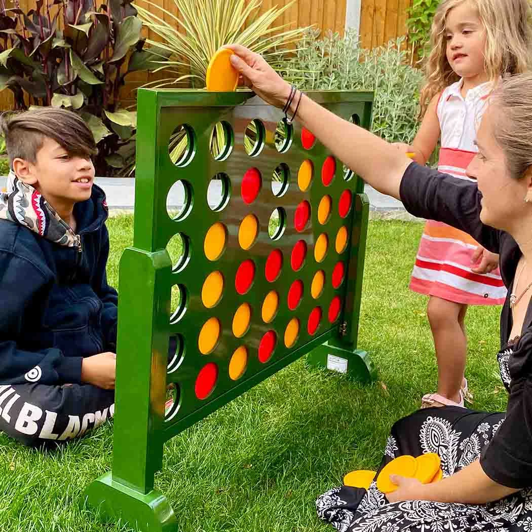 Jumbo 4 Connect Four Game - Indoor & Outdoor 4 Jumbo 4 Connect Four Game - Indoor & Outdoor - Image 2