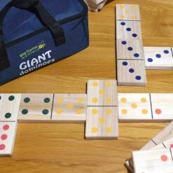 Giant Dominoes Set For Indoor & Outdoor Play 9 Giant Dominoes Set For Indoor & Outdoor Play -Le Toy Van Cheap Store big game hunters giant dominoes giant dominoes set 29673592651853 177161