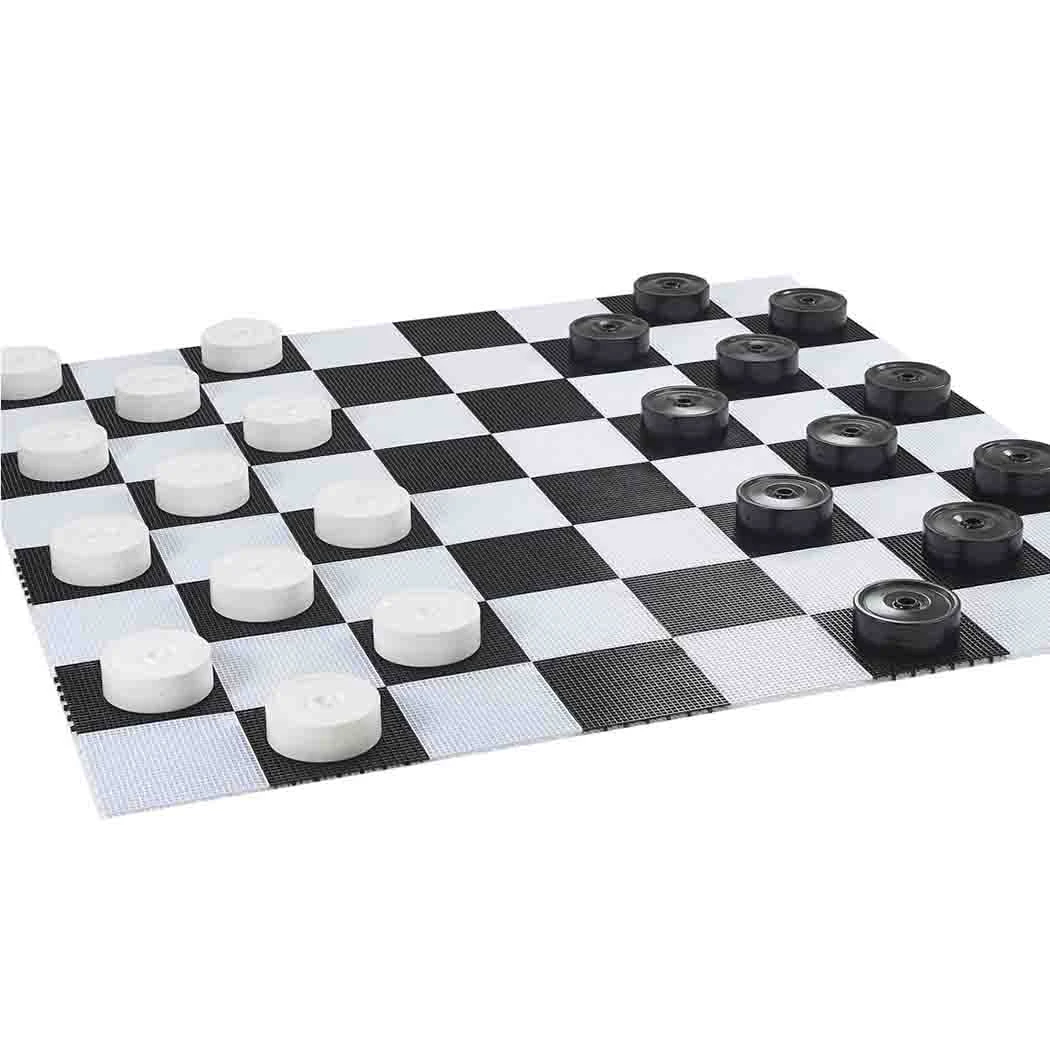 Giant Draughts And Board (Interlocking Tiles) Package 3 Giant Draughts And Board (Interlocking Tiles) Package