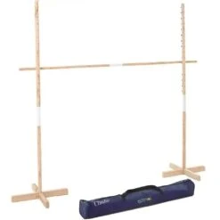 Wooden Limbo Game Set For Indoor & Outdoor Play