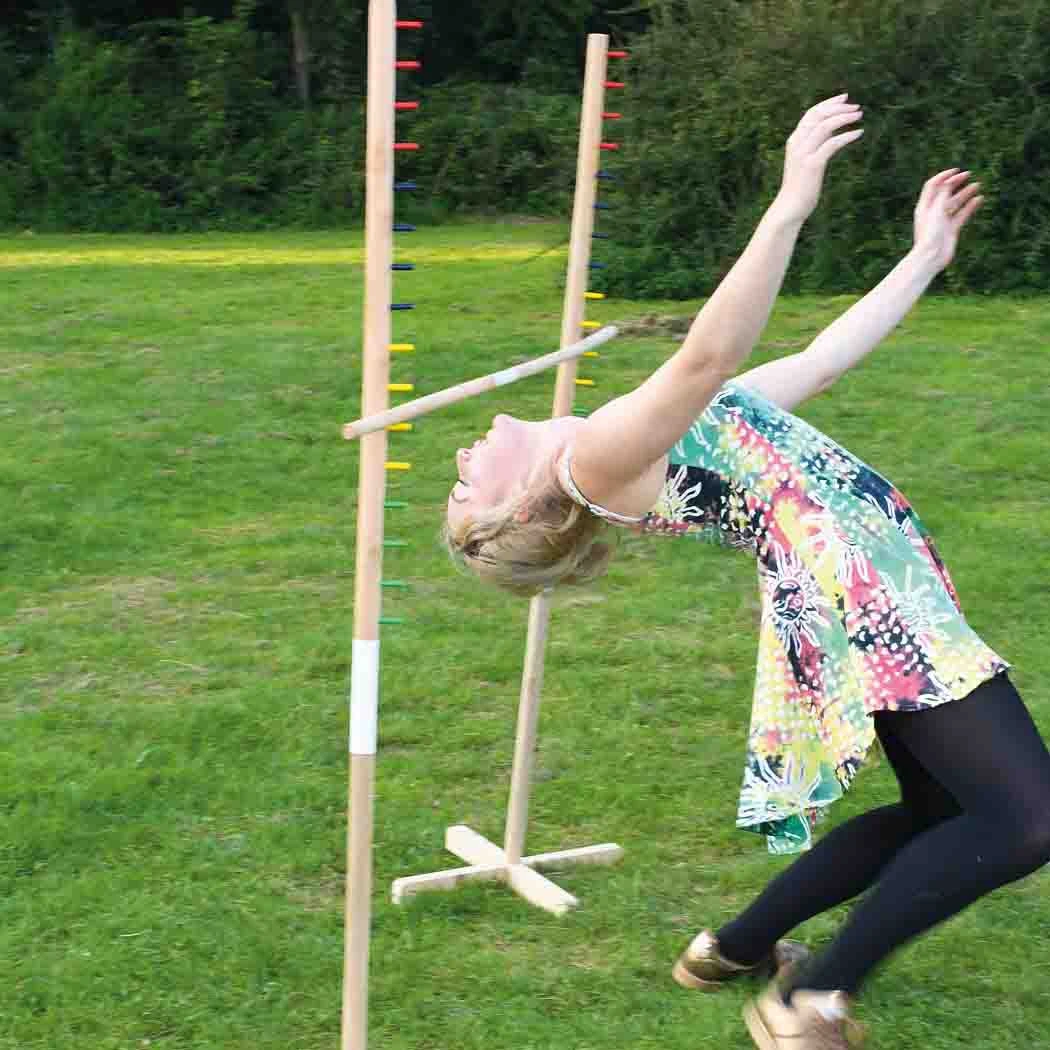 Wooden Limbo Game Set For Indoor & Outdoor Play 7 Wooden Limbo Game Set For Indoor & Outdoor Play - Image 5