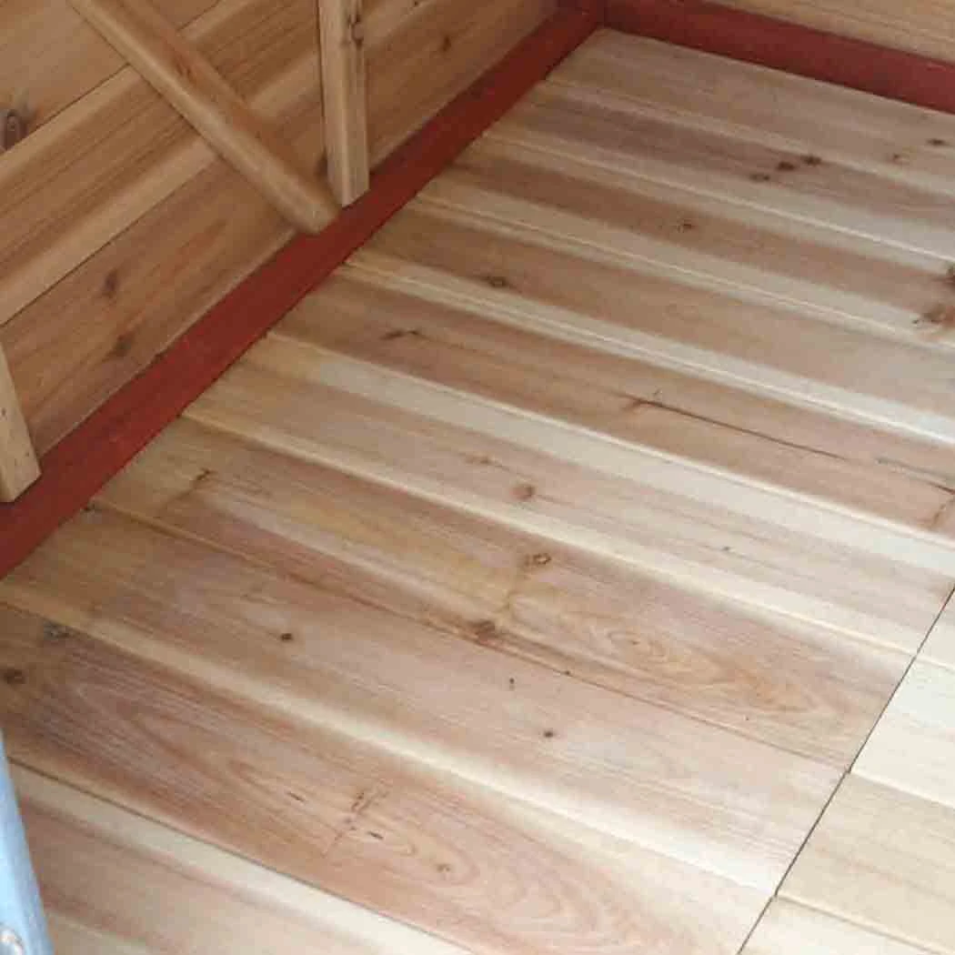 Redwood Lodge Playhouse Floor - No Tools Required 4 Redwood Lodge Playhouse Floor - No Tools Required - Image 2