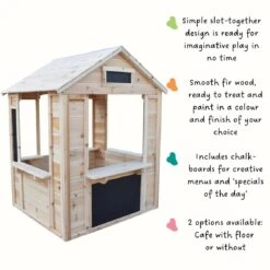 Cafe Shop Playhouse For Imaginative Roleplay 18 Cafe Shop Playhouse For Imaginative Roleplay -Le Toy Van Cheap Store big game hunters playhouses cafe shop playhouse5