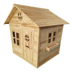Redwood Mansion Wooden Playhouse - For Kids Of All Ages