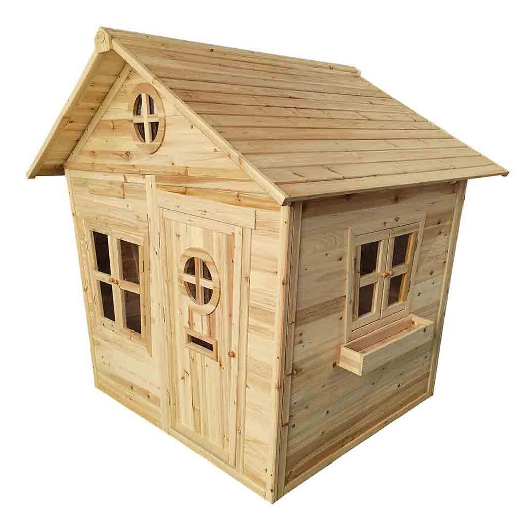 Redwood Mansion Wooden Playhouse - For Kids Of All Ages 3 Redwood Mansion Wooden Playhouse - For Kids Of All Ages