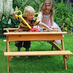 Picnic Table Sandpit - Perfect Outdoor Activity 9 Picnic Table Sandpit - Perfect Outdoor Activity -Le Toy Van Cheap Store big game hunters sandpits garden games picnic table sandpit 29673570107469 523692