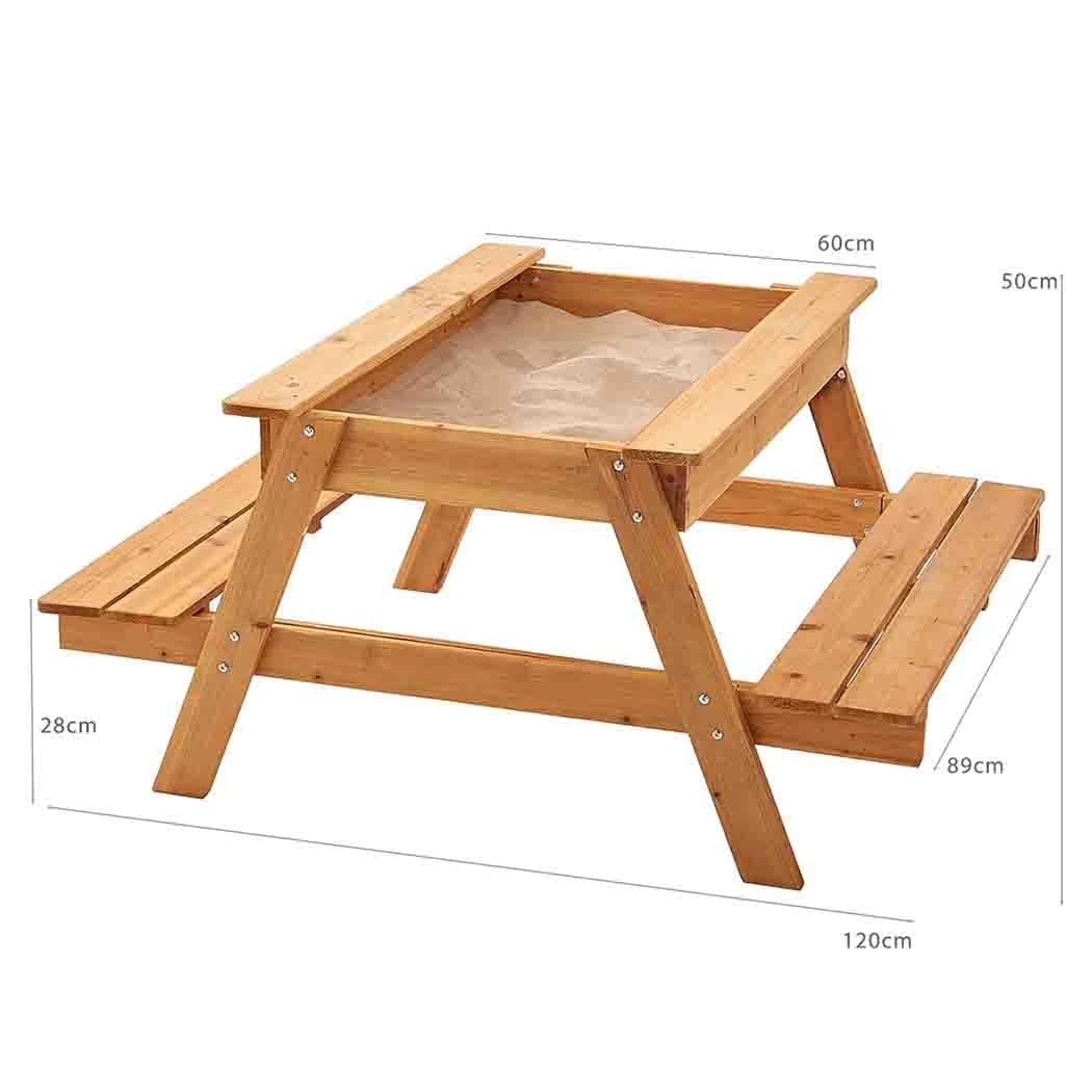 Picnic Table Sandpit - Perfect Outdoor Activity 8 Picnic Table Sandpit - Perfect Outdoor Activity - Image 6