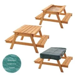 Picnic Table Sandpit - Perfect Outdoor Activity 12 Picnic Table Sandpit - Perfect Outdoor Activity -Le Toy Van Cheap Store big game hunters sandpits garden games picnic table sandpit 29673570271309 549638