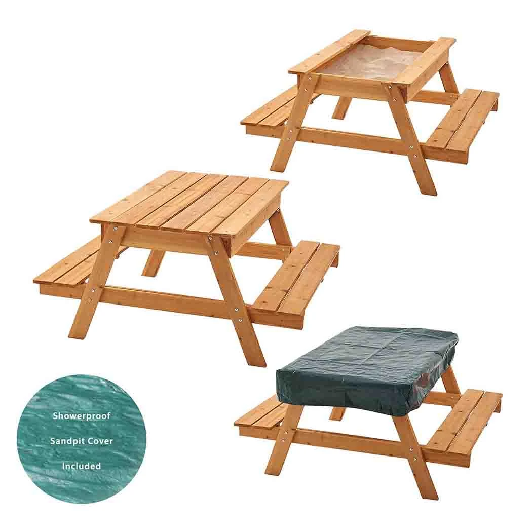 Picnic Table Sandpit - Perfect Outdoor Activity 7 Picnic Table Sandpit - Perfect Outdoor Activity - Image 5