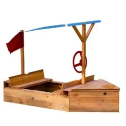 Sand Sailer - Boat Shaped Wooden Sandpit
