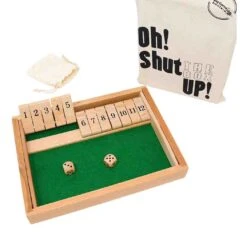 Shut The Box Game With 12 Numbers - Beechwood