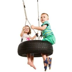 Horizontal Tyre Swing- Long-Lasting & Fun