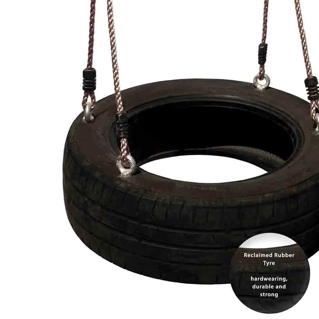 Horizontal Tyre Swing- Long-Lasting & Fun 4 Horizontal Tyre Swing- Long-Lasting & Fun - Image 2