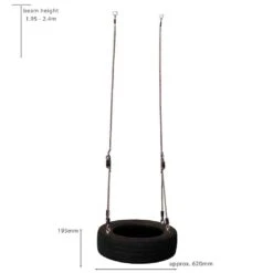 Horizontal Tyre Swing- Long-Lasting & Fun 10 Horizontal Tyre Swing- Long-Lasting & Fun -Le Toy Van Cheap Store big game hunters tyre swing seats horizontal tyre swing 29673446670413 639961