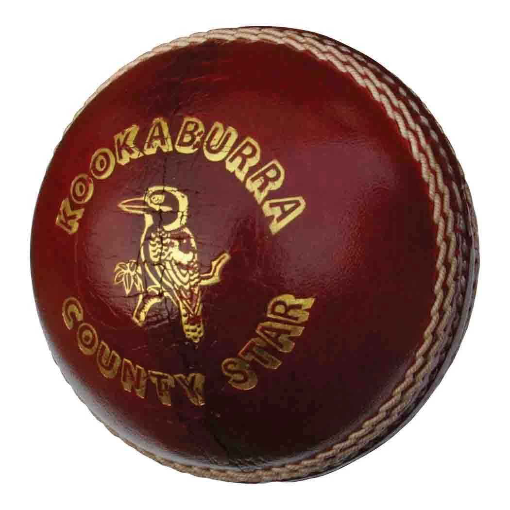 Kookaburra County Club Cricket Ball - Durable 3 Kookaburra County Club Cricket Ball - Durable