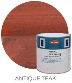 Protek Wood Paint - 1 Lt Royal Exterior -Le Toy Van Cheap Store royal exterior 600 wood finish antique teak