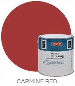 Protek Wood Paint - 2.5 Lt Royal Exterior -Le Toy Van Cheap Store royal exterior 600 wood finish carmine red 1