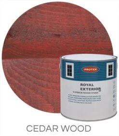 Protek Wood Paint - 2.5 Lt Royal Exterior -Le Toy Van Cheap Store royal exterior 600 wood finish cedar wood 1