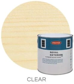 Protek Wood Paint - 2.5 Lt Royal Exterior -Le Toy Van Cheap Store royal exterior 600 wood finish clear 1