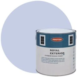 Protek Wood Paint - 1 Lt Royal Exterior