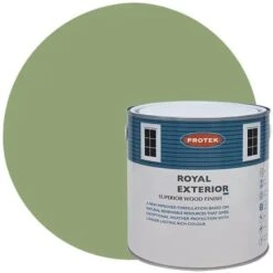 Protek Wood Paint - 2.5 Lt Royal Exterior -Le Toy Van Cheap Store royal exterior wood finish evergreen 1
